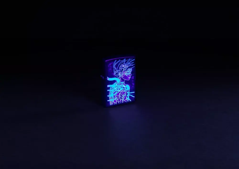 Zippo lighter 48517 Cyber Woman Design Photo 8