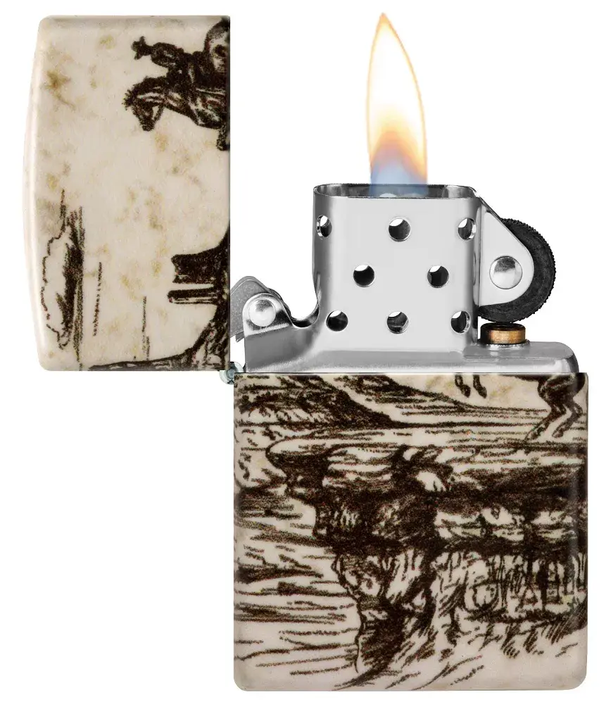 Zippo windproof metal lighter 48518 Photo 5