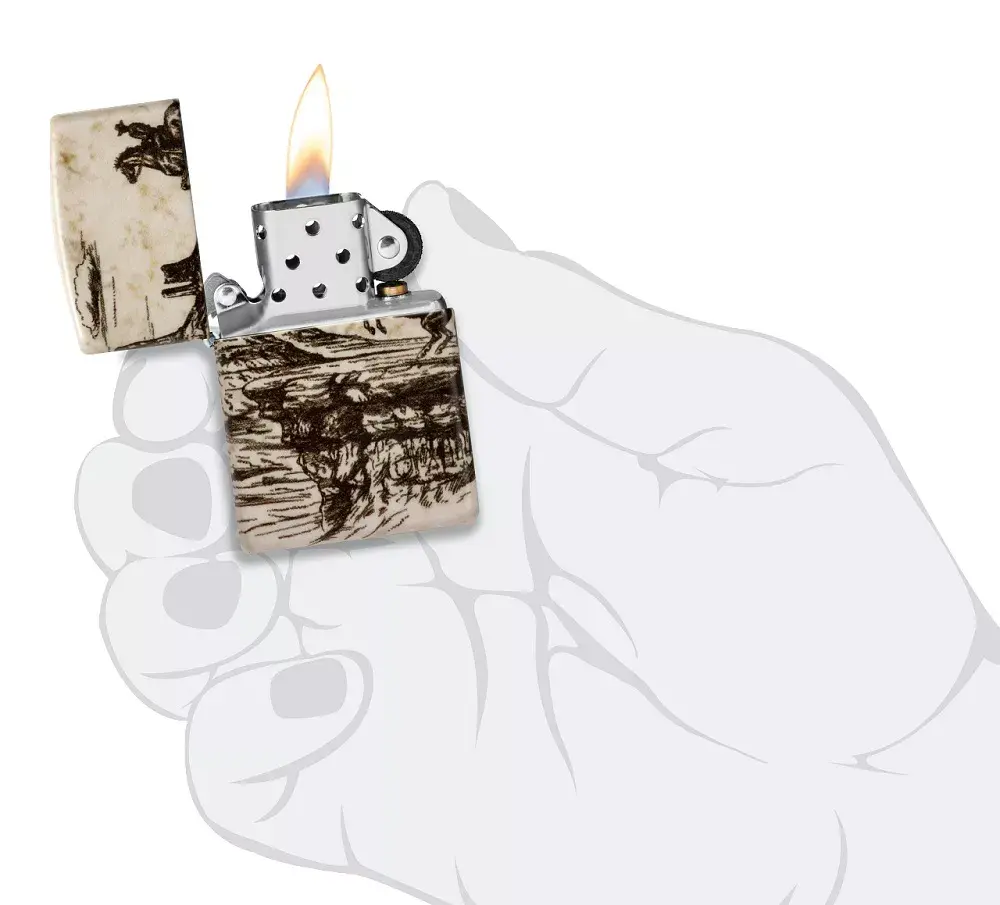 Zippo windproof metal lighter 48518 Photo 6