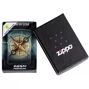 Lighter Zippo 48562 Compass Ghost Design by Zippo