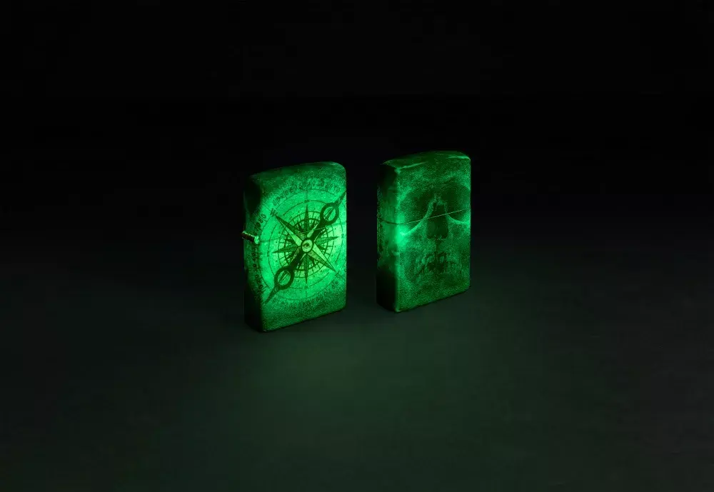 Zippo lighter 48562 Compass Ghost Design Photo 12