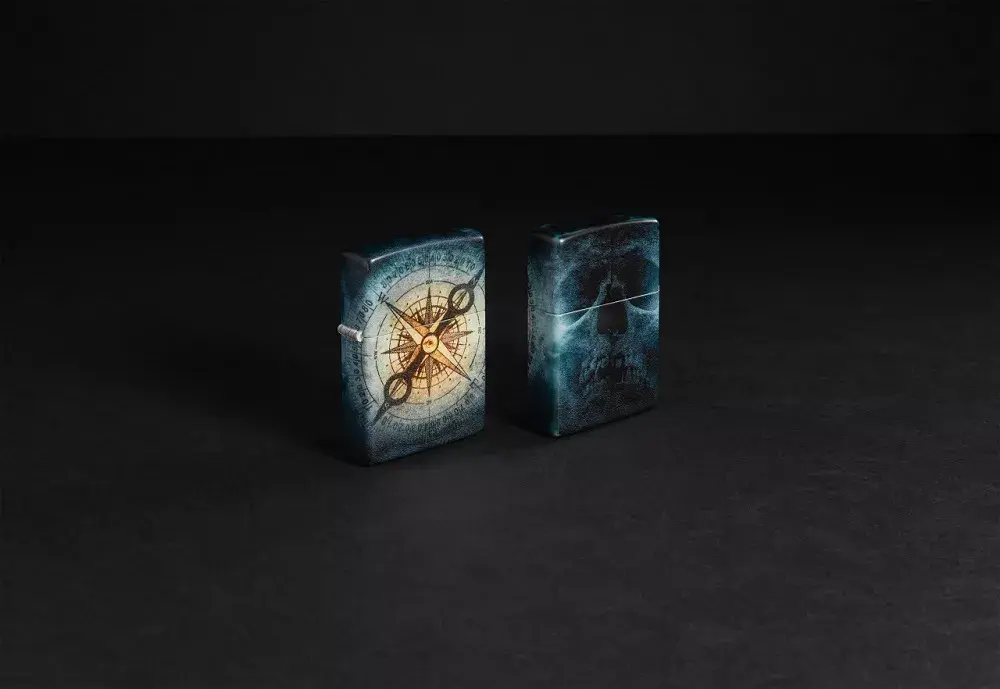 Zippo lighter 48562 Compass Ghost Design Photo 13