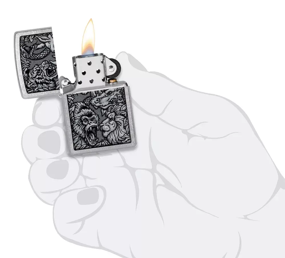 Zippo lighter 48567 Jungle Design Photo 6