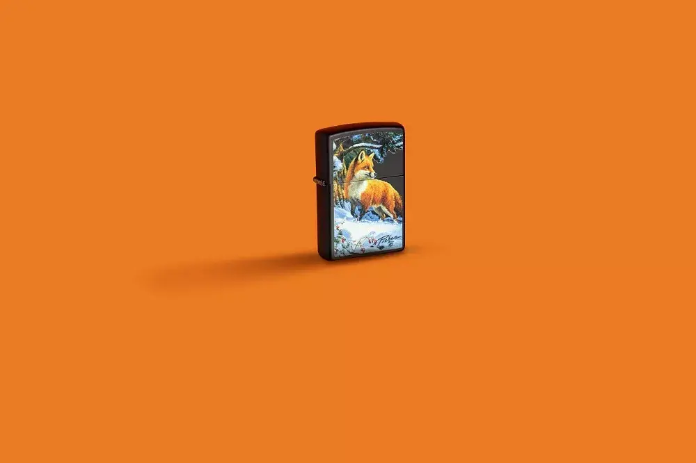 Zippo lighter Zippo 48596 Fox in Snow Photo 7