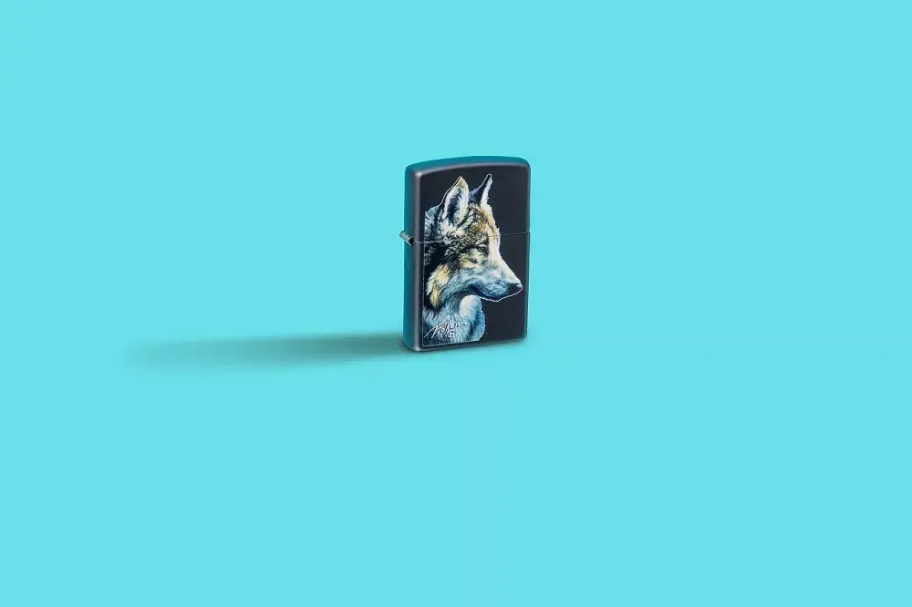 Zippo lighter 48598 — Wolf Head design Photo 7