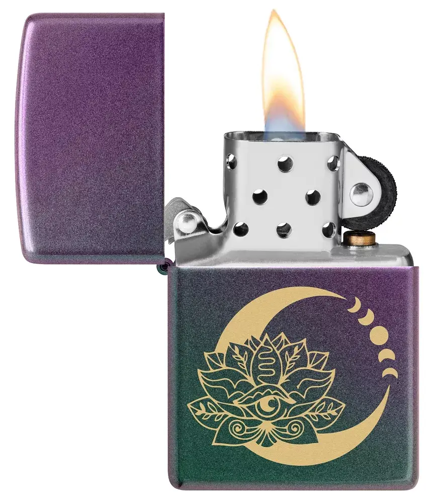 Lighter Zippo 48587 Lotus Moon Photo 4
