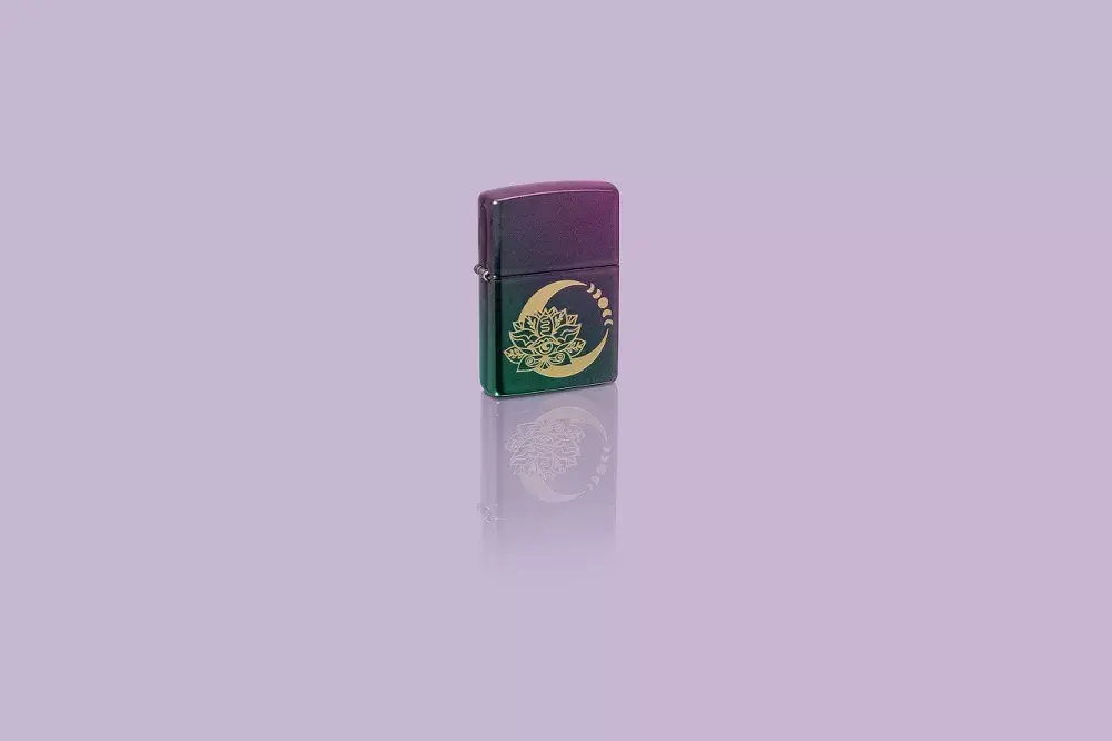 Lighter Zippo 48587 Lotus Moon Photo 6