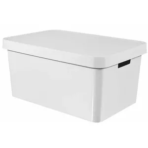Контейнер для хранения Curver INFINITY 45 л белый с крышкой
