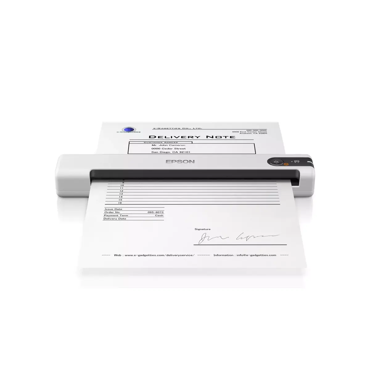 Портативный сканер Epson WorkForce DS-70 Photo 3