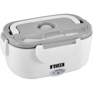 Нагреваемый контейнер для еды NOVEEN Lunch Box LB410 серый – портативный электрический подогреватель еды