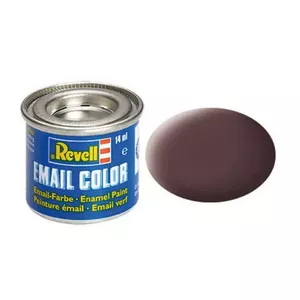 Revell Leather brown, mat RAL 8027 14 ml-tin