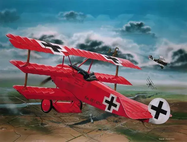 Fiksēta spārna lidmašīnas modelis Revell Fokker Dr.I Richthofen Photo 2