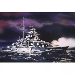 Revell Bismarck Jūras kuģa modelis Montāžas komplekts 1:1200