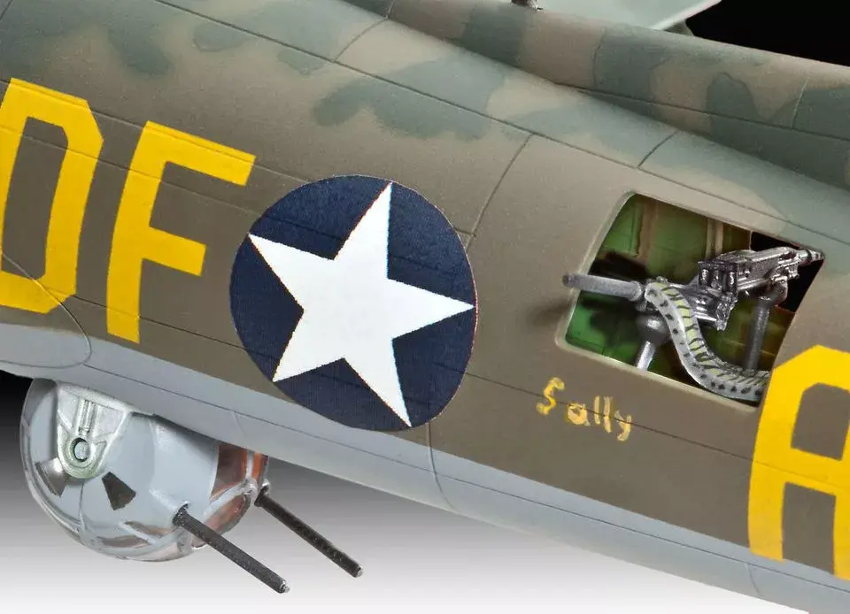 Fiksēta spārna lidmašīnas modelis Revell B-17F Memphis Belle Photo 2