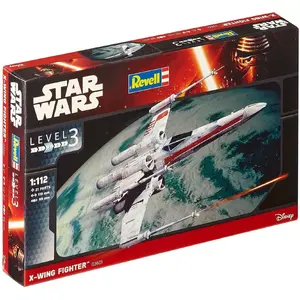 Пластиковая модель REVELL Star Wars X‑Wing Fighter 1:112 Level 3, пластик, MR-3601