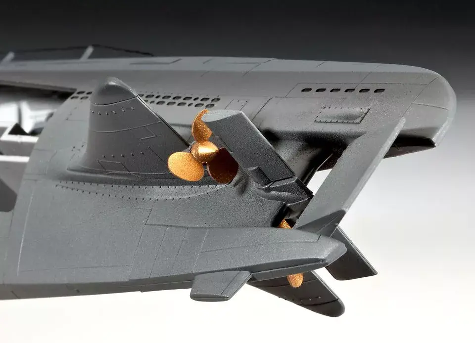 Submarine model Revell U-Boot Typ XXI U 2540 &Interieur Photo 6