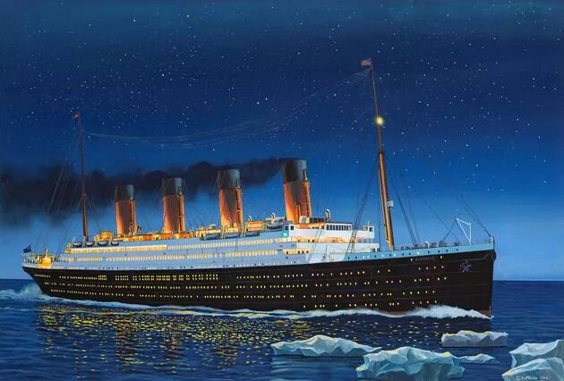 Pasažieru kuģa modelis Revell RMS Titanic