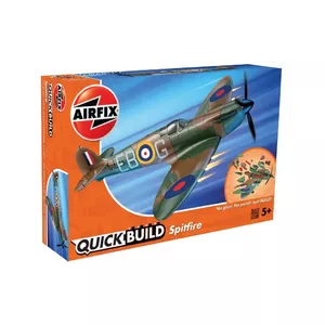 Сборная модель самолёта с фиксированным крылом Airfix Spitfire — набор для сборки, длина 213 мм, ширина 264 мм, высота 61 мм