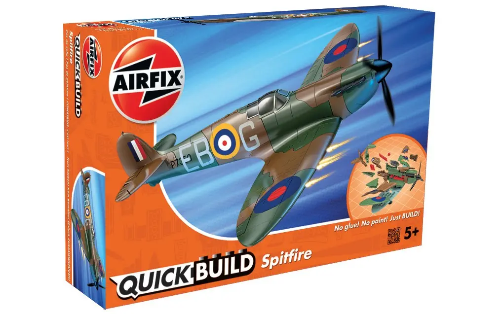Airfix Spitfire Saliekamā lidmašīnas modeļa komplekts