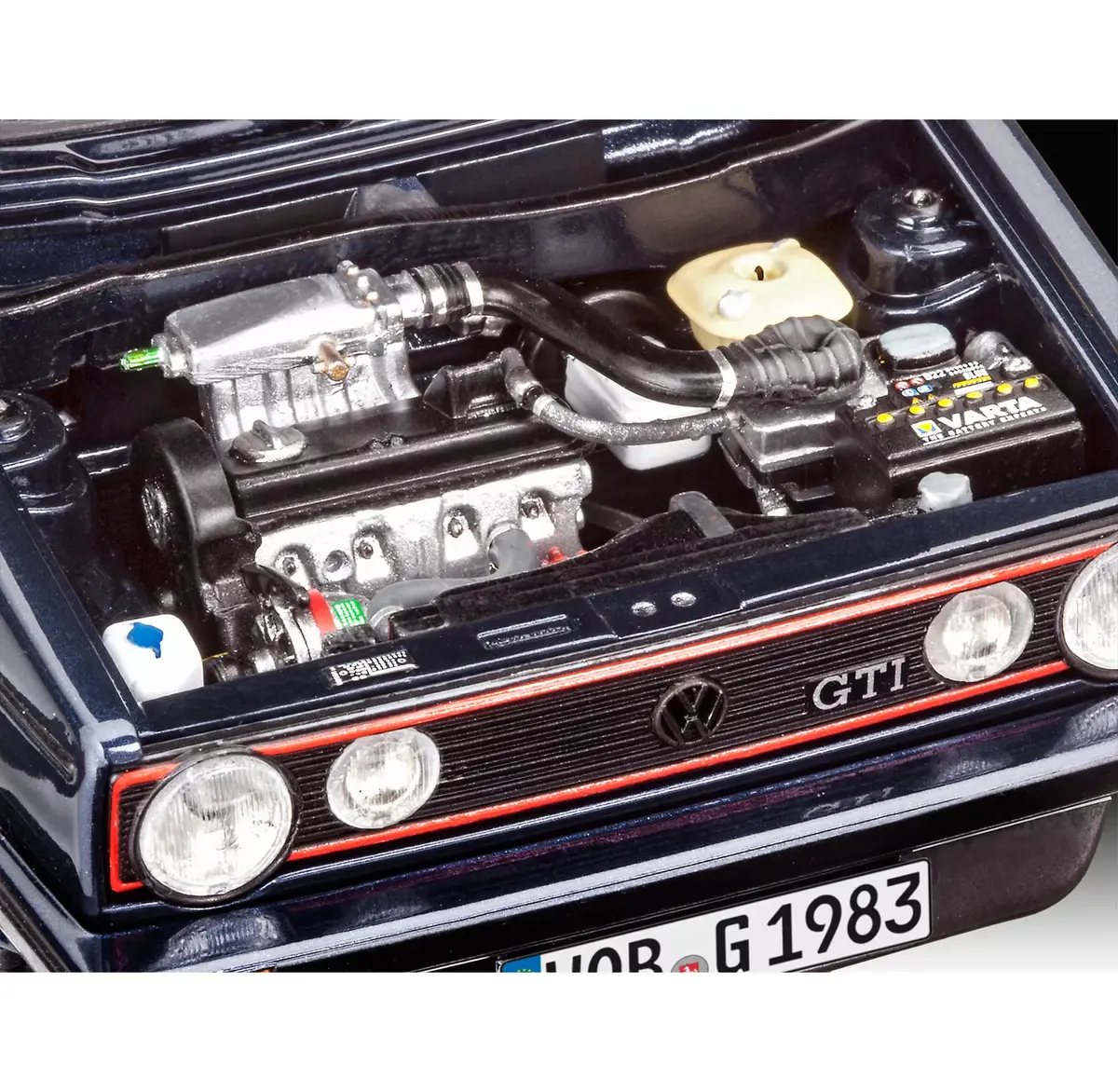 Car model Revell 35 Years VW Golf 1 GTI Pirelli Photo 3
