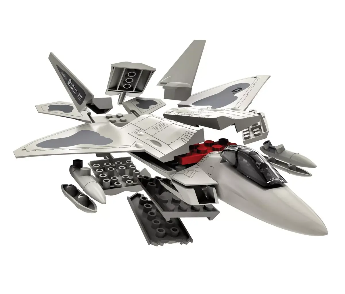 Fiksēta spārna lidmašīnas modelis Airfix F22 Raptor Photo 2
