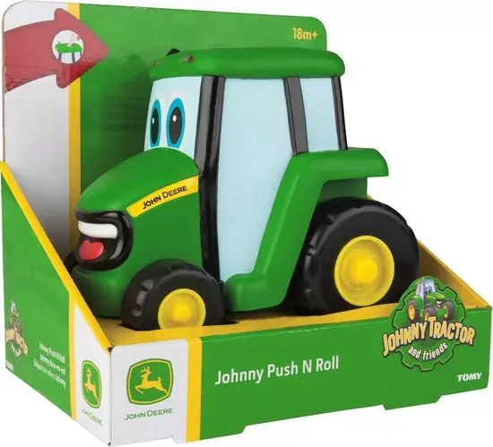 Игрушечный трактор TOMY John Deere Johnny Push N Roll Photo 2