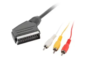 SCART kabelis Lanberg CA-EURC-10CC-0018-BK 1.8 m