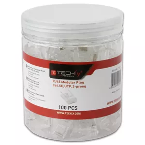 Wire connector RJ45 Techly IWP-JAR-C5RTY