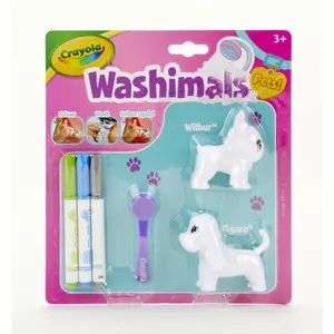 Набор игрушечных фигурок Crayola Scibble Scrubbie Pets — разноцветные фигурки, от 3 лет