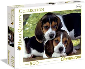 Пазл Clementoni 500 элементов, Dogs — 500 кусочков с изображениями собак