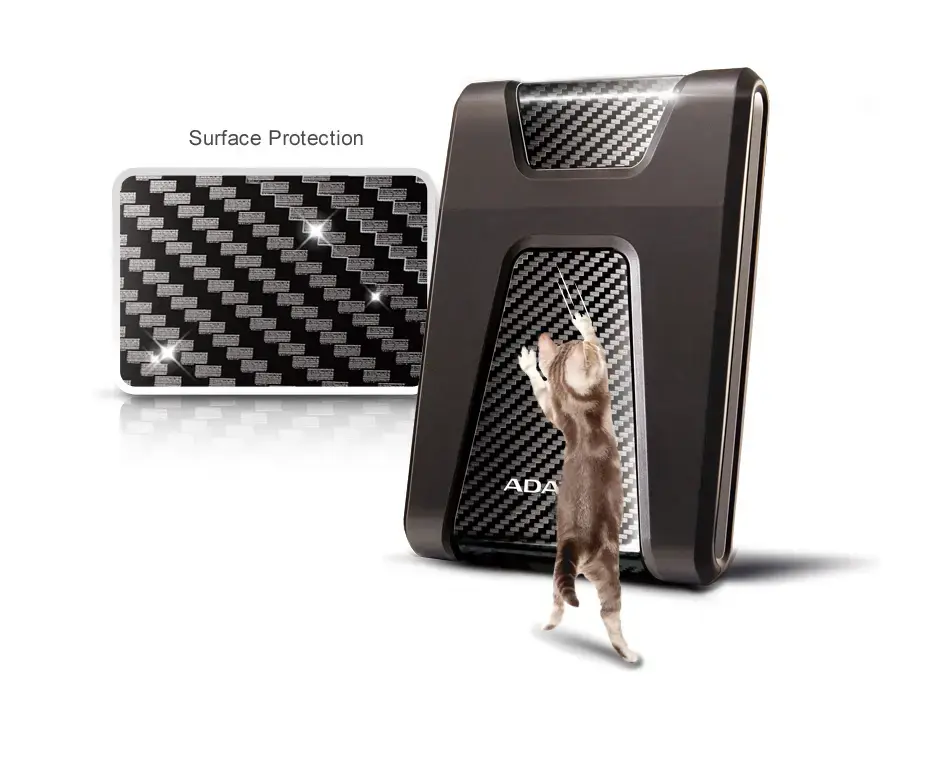 ADATA HD650 External Hard Drive 1 TB Black Photo 7