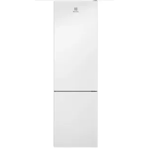 Freestanding refrigerator Electrolux LNT7ME36G2, 366 L total (265 L fridge / 101 L freezer), White glass