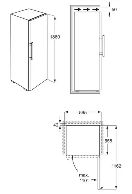 Ledusskapis Electrolux LNT7ME36G2 Photo 12
