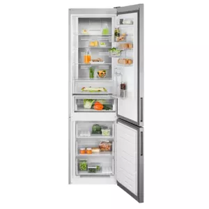 Холодильник Electrolux LNT7ME36X3 с морозильной камерой 201 см, серебристый