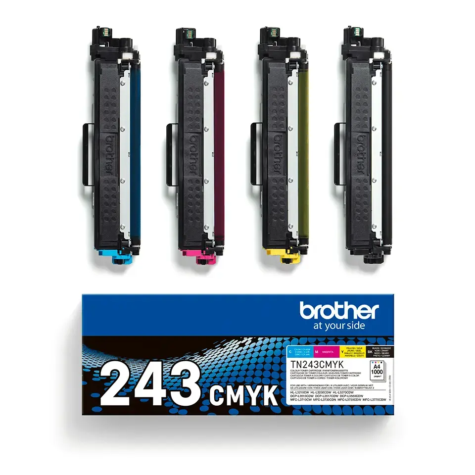 Brother TN-243CMYK oriģinālais tonera komplekts Photo 3