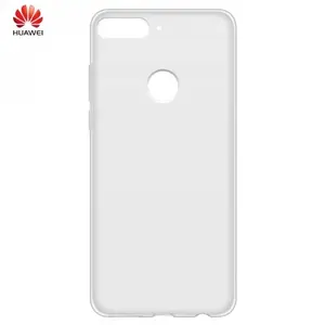 Phone clear silicone back case for Huawei Y7 2018 / Honor 7C – transparent protective cover