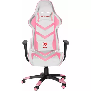Gaming chair Marvo CH-106 pink — ergonomic PC/console seat, high back, adjustable armrests