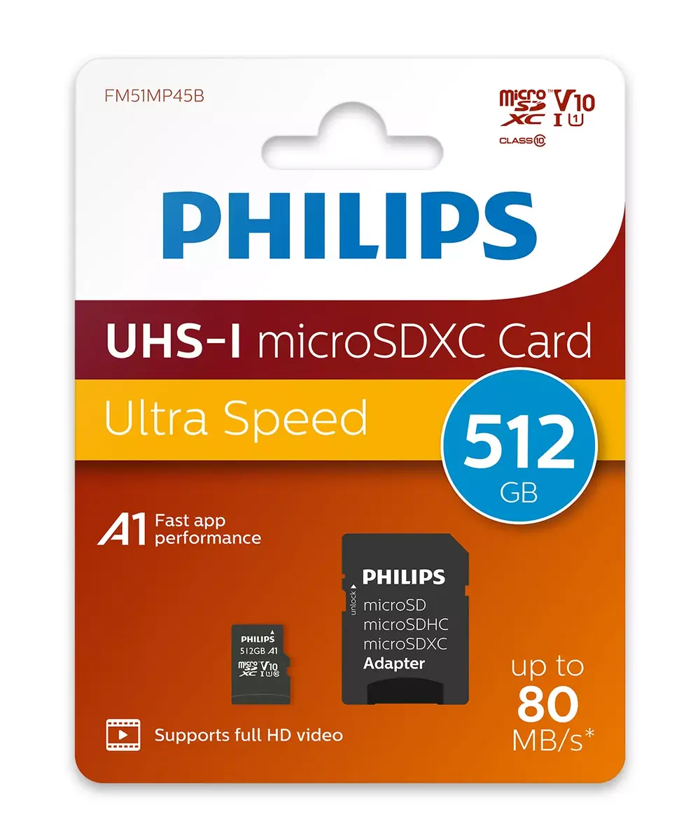 Zibatmiņa Philips 512GB FM51MP45B/00 Photo 2