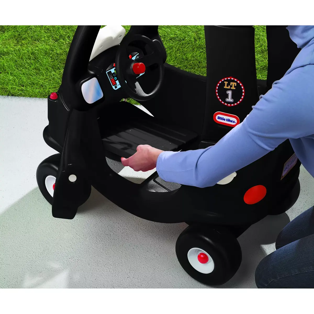Push Car Little Tikes Cozy Coupe Cab Black Photo 3