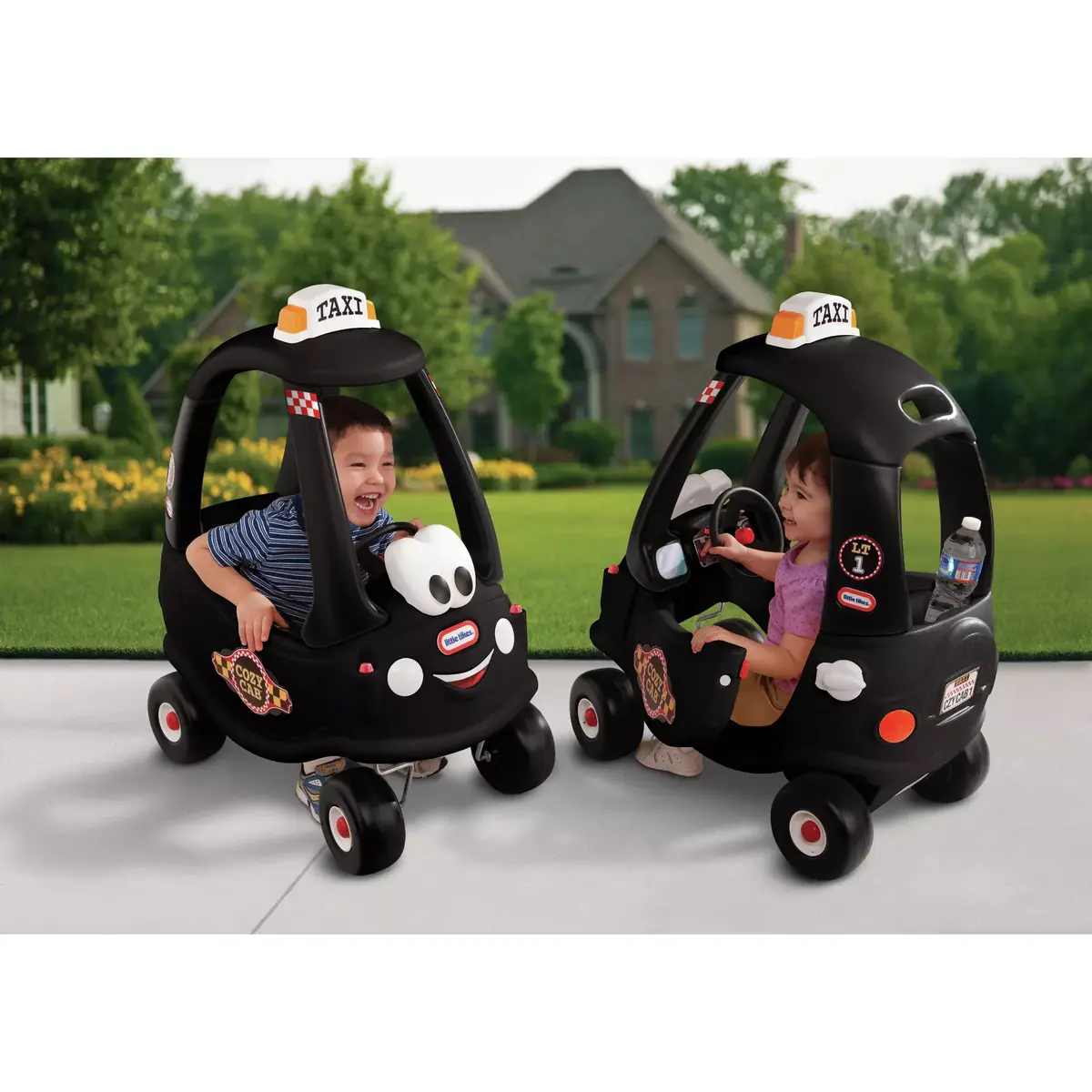 Push Car Little Tikes Cozy Coupe Cab Black Photo 6