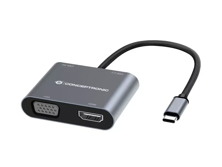 Conceptronic DONN16G Проводной USB 3.2 Gen 1 Type-C Photo 2