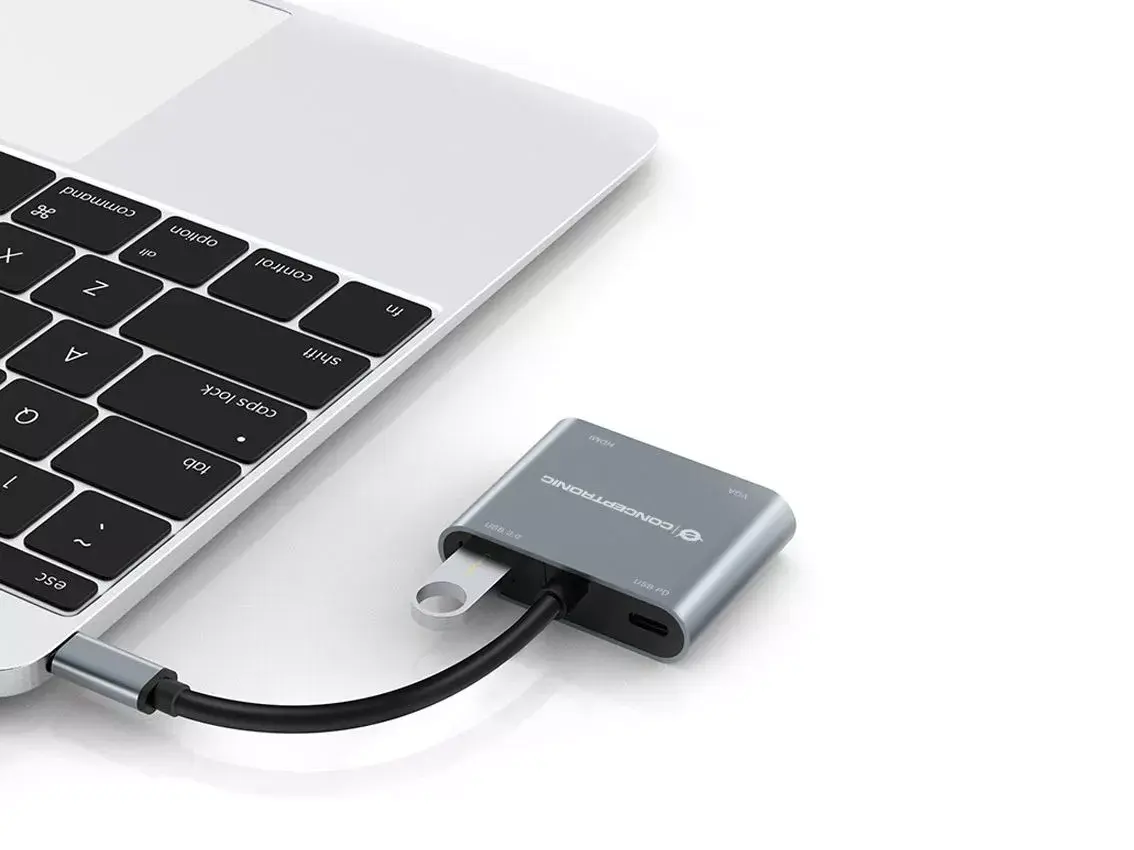 Conceptronic DONN16G Проводной USB 3.2 Gen 1 Type-C Photo 4