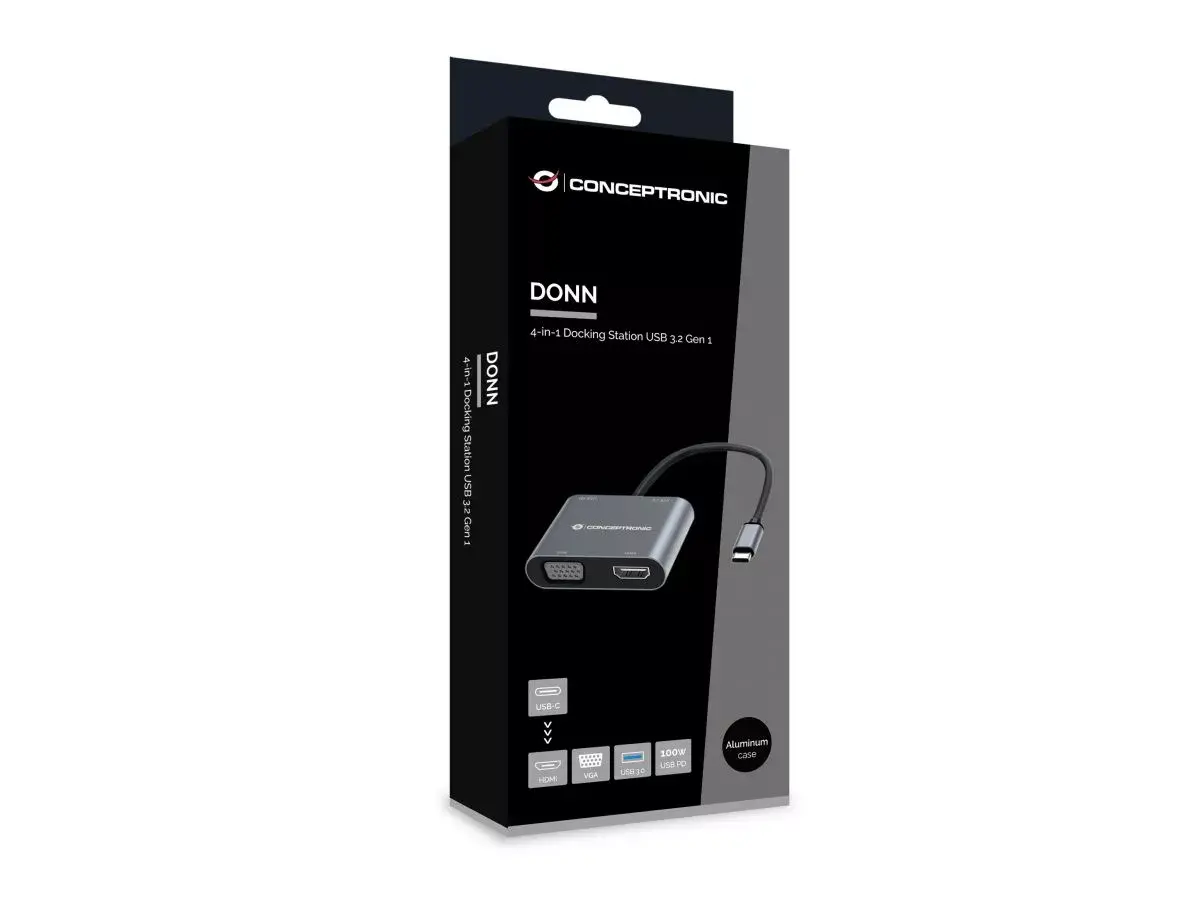 Conceptronic DONN16G Проводной USB 3.2 Gen 1 Type-C Photo 6