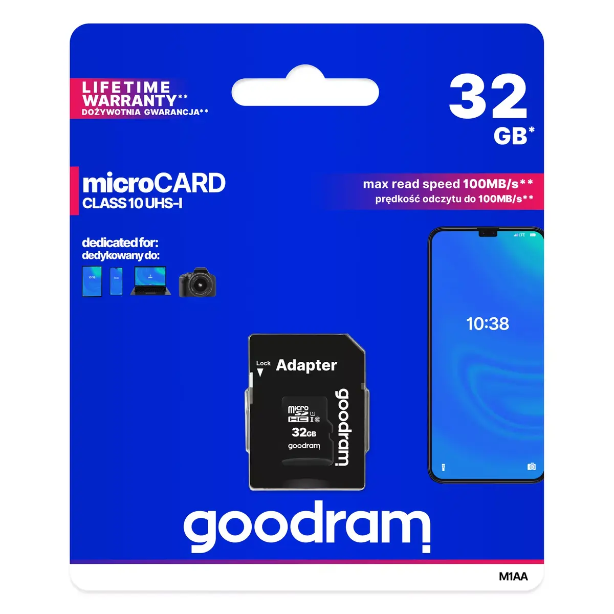 MicroSDHC GOODRAM 32GB UHS‑I Photo 5