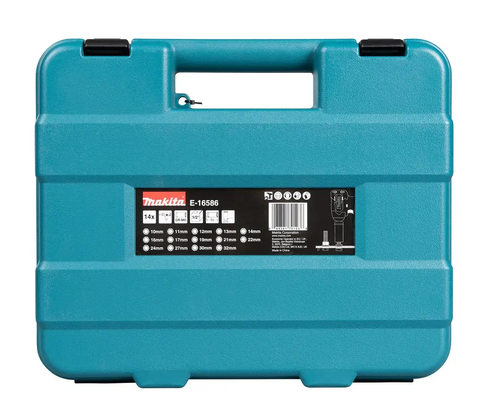 Impact socket set Makita E-16586 Photo 8