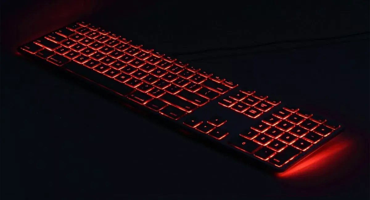 Matias FK318LS-UK алюминиевая клавиатура Mac с RGB Photo 5