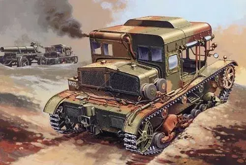 Игрушечный артиллерийский тягач Mirage C7P конструктор Photo 2