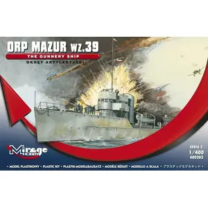 Модель морской артиллерии ORP Mazur wz.39 от Mirage — сборная модель