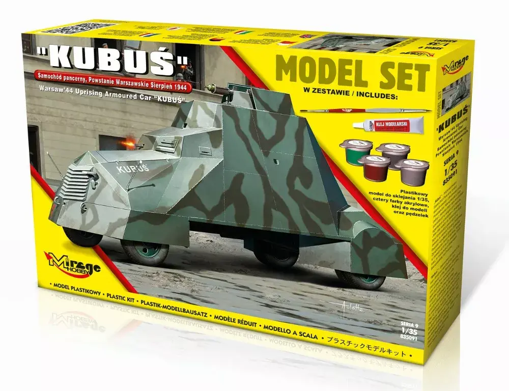Mirage Armored car 'Kubuś' toy construction set Photo 2