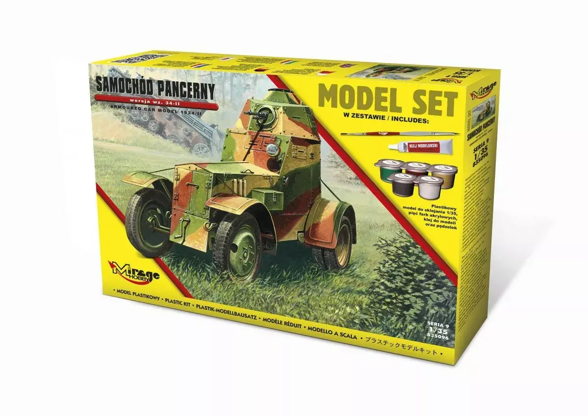 Salikšanas komplekts Mirage wz.34-II bruņotajam auto Photo 6